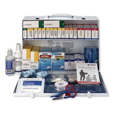 First Aid Only™ Ansi 2015 Class B+ Type I And Ii Industrial First Aid Kit For 75 People, 446 Pieces, Metal Case freeshipping - TVN Wholesale